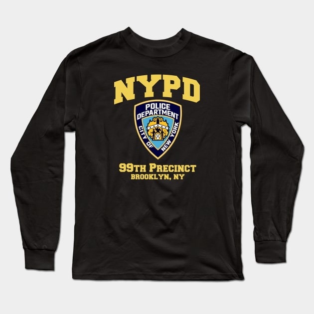 Brooklyn 99 Long Sleeve T-Shirt by inkandespresso7